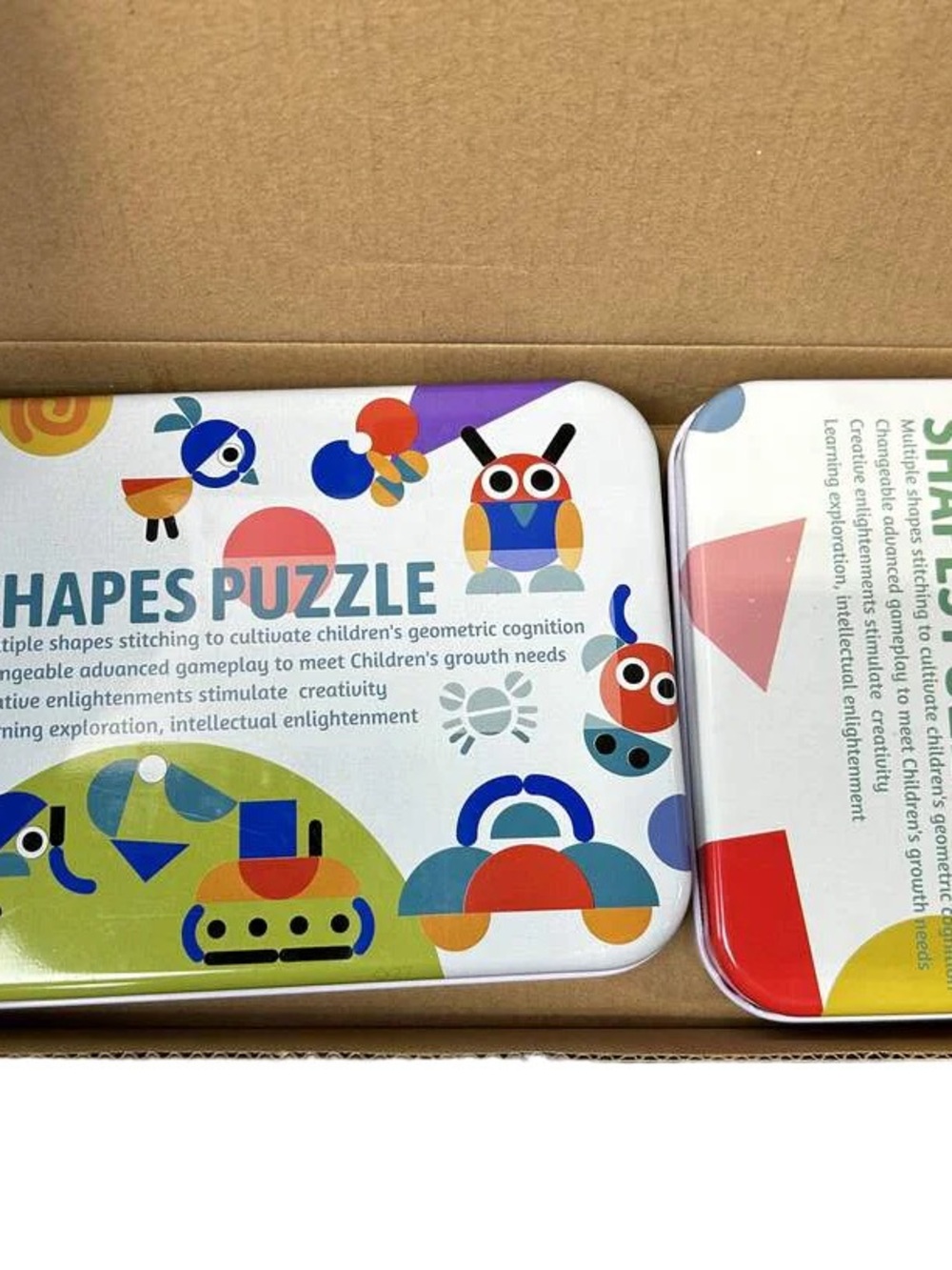 Shapes Puzzle - Colorful Kids Educational Toy